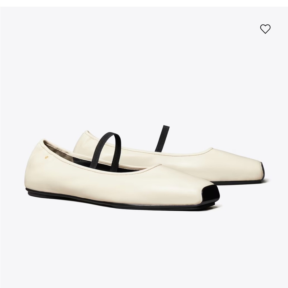 Tory Burch Runway Ballet Flat White - 10